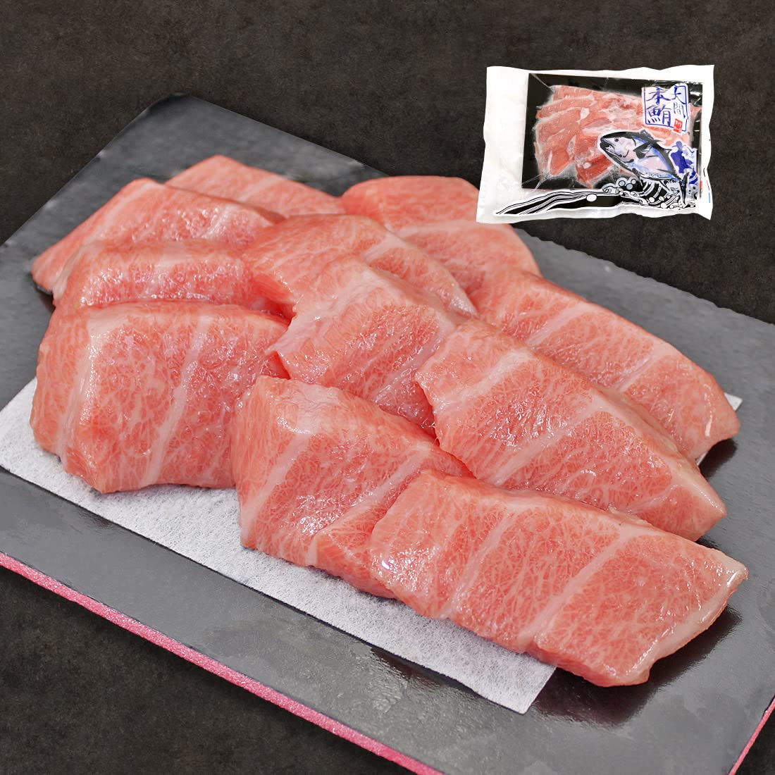 マグロ マルタ産他 解凍 養殖本鮪中とろサク 刺身用 | オーケーネット